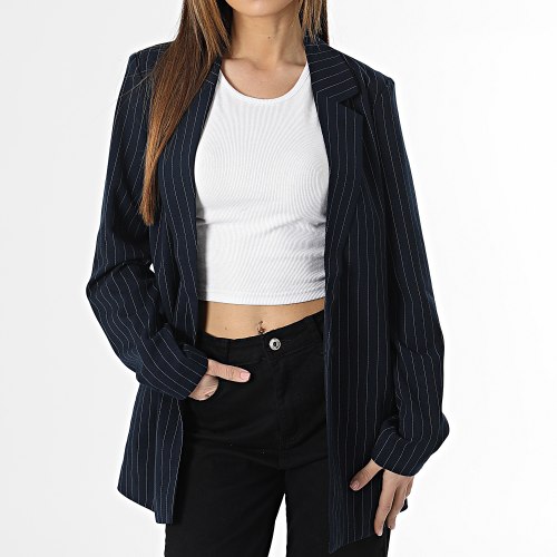Veste Blazer Femme Istakia Bleu Marine