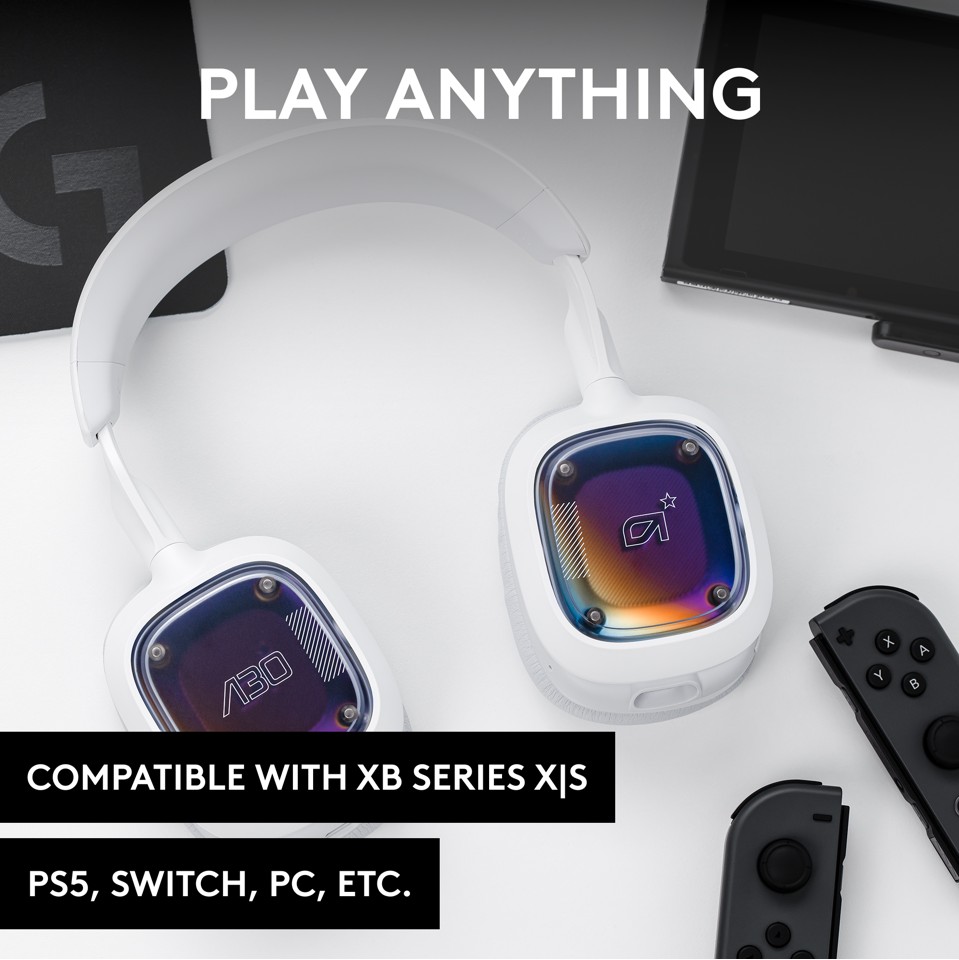 Astro - A30 Trådløst Gaming Headset til PlayStation - Hvid/Lilla