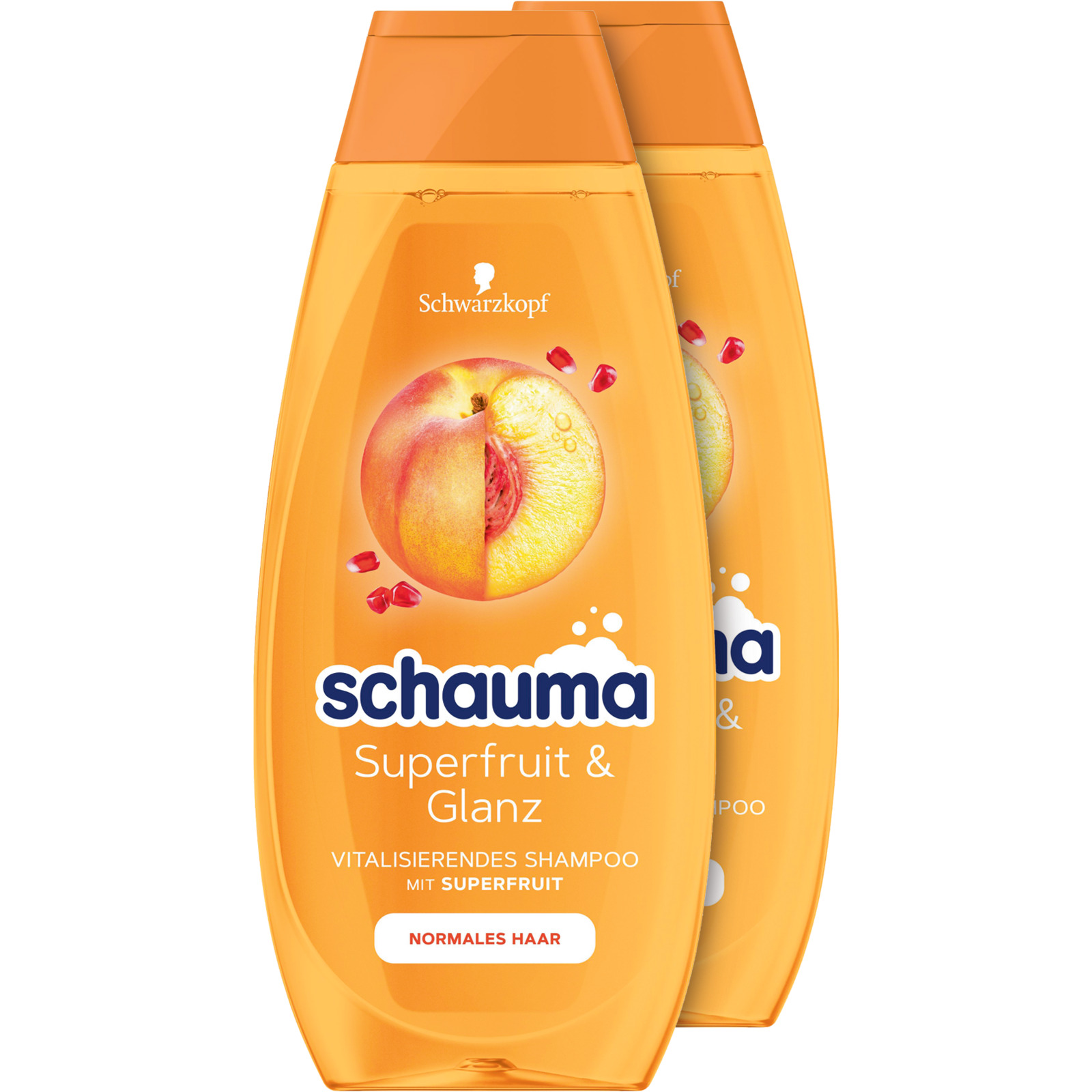 Schwarzkopf Schauma Shampoo Frucht & Vitamin 2 x 400 ml