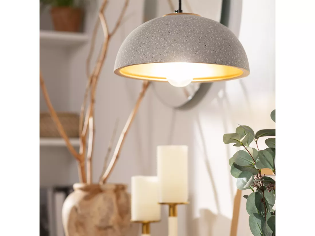 Suspension Céramique Crowe Blanc