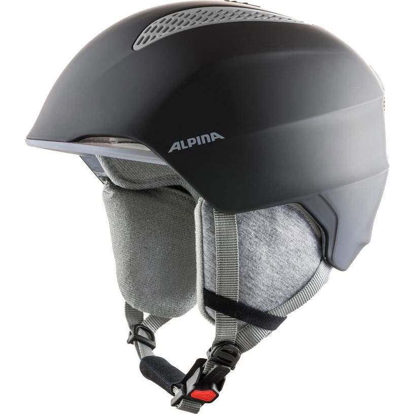 Alpina Grand JR Skihelm Kinder mattschwarz