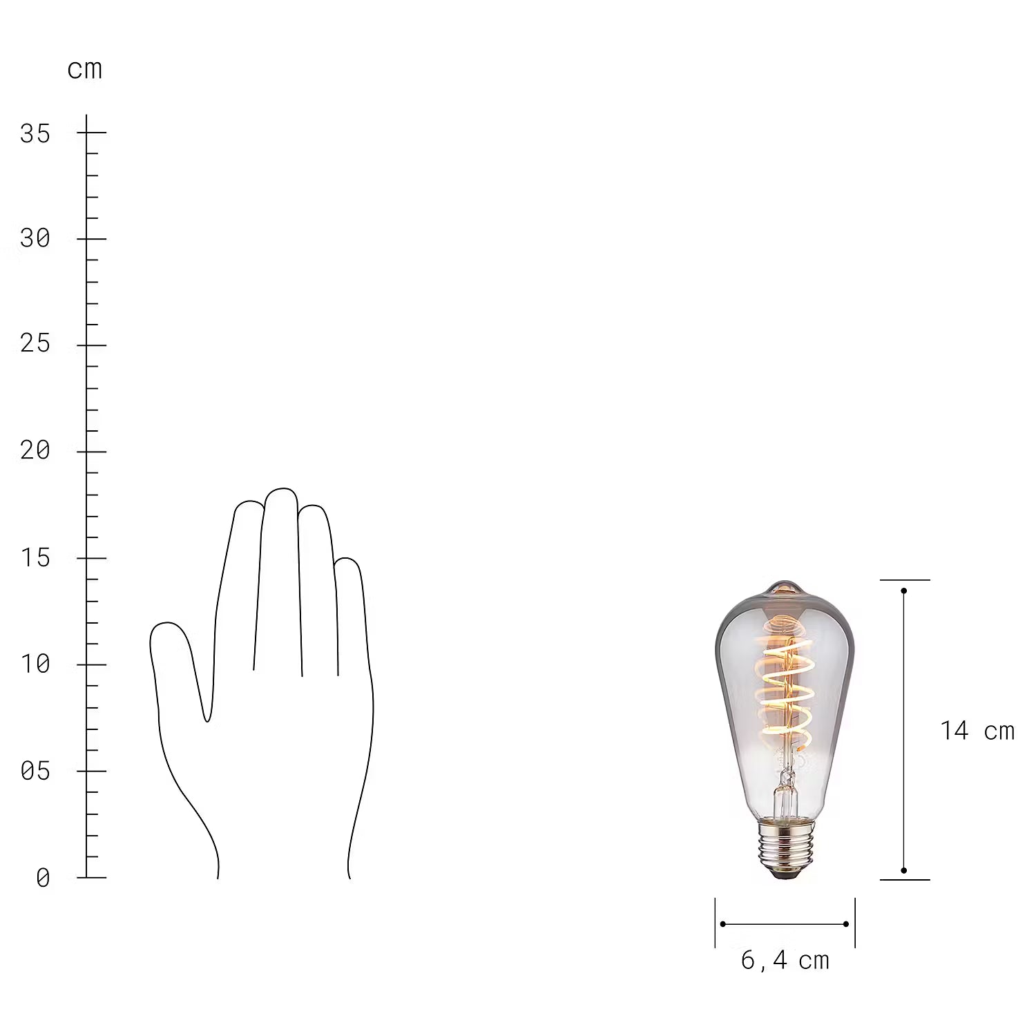 BRIGHT LIGHT LED-Glühbirne