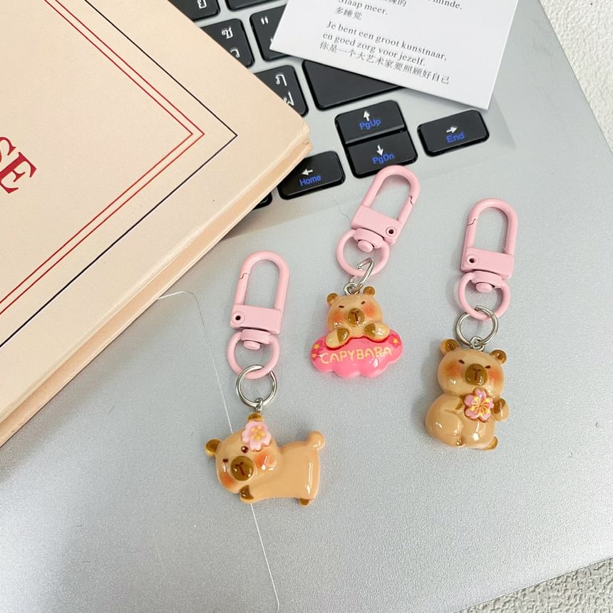 Ignishial - Capybara Alloy Bag Charm Sleutelhanger (Verschillende ontwerpen)