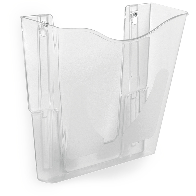 Deflecto Wandprospekthalter DocuPocket, A4, hoch