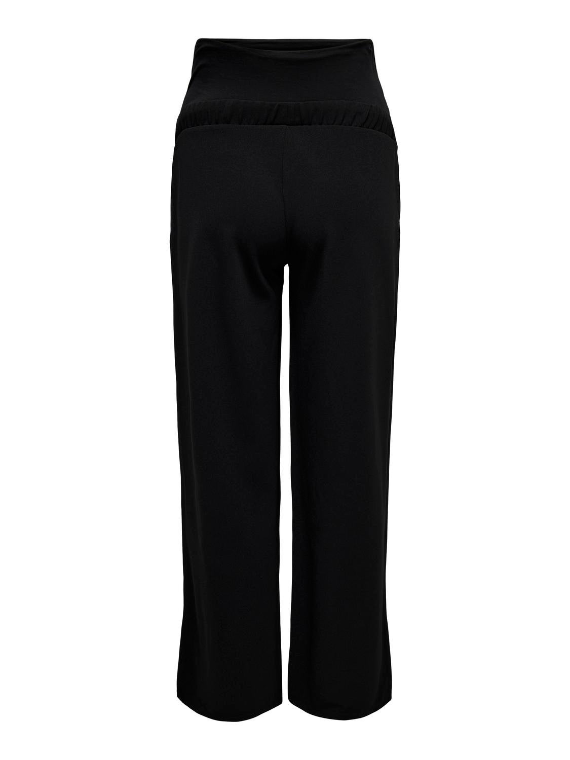 OLMSTILLA Normal geschnitten Hose Black