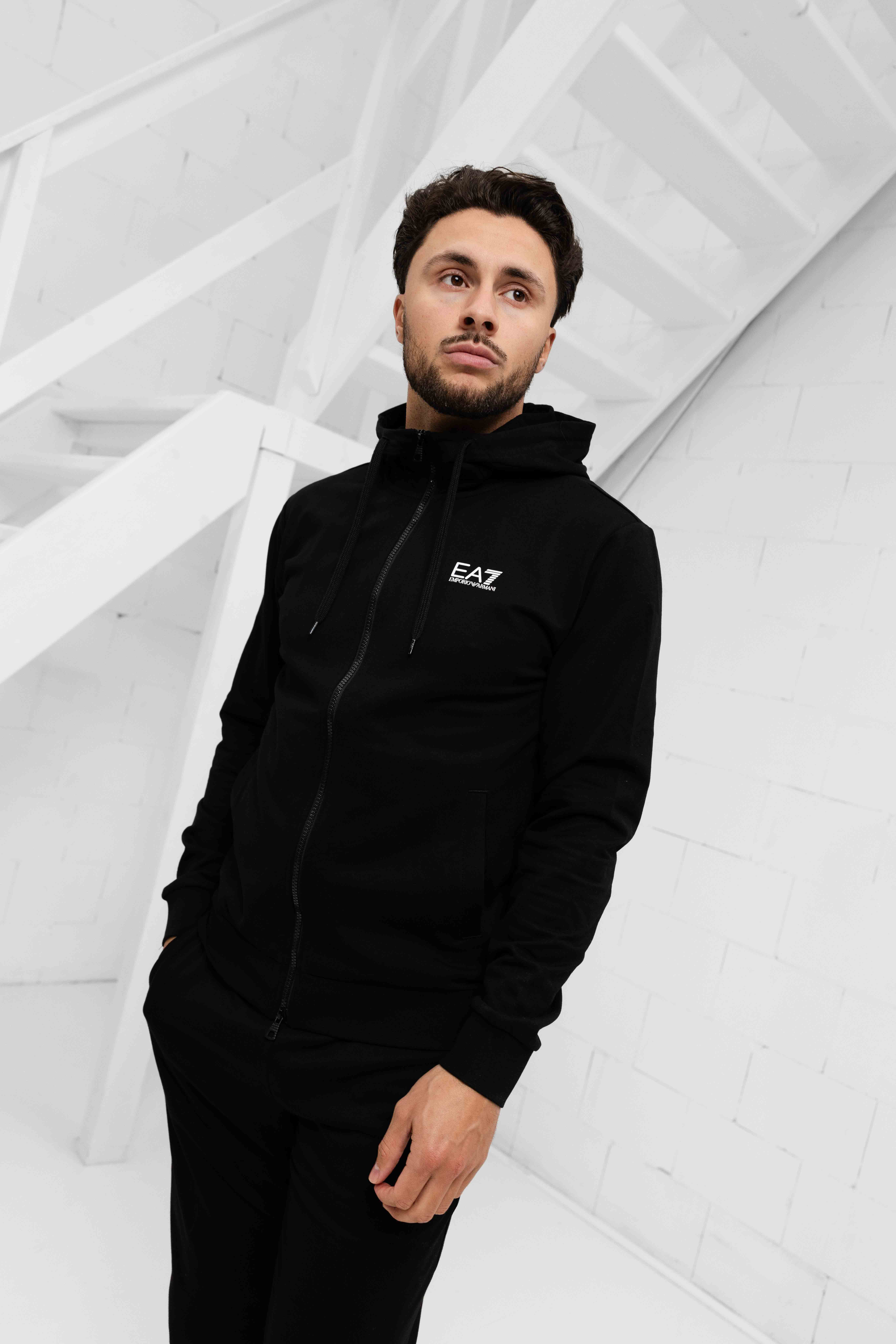 EA7 Emporio Armani 8NPV63 Trainingspak Heren Zwart
