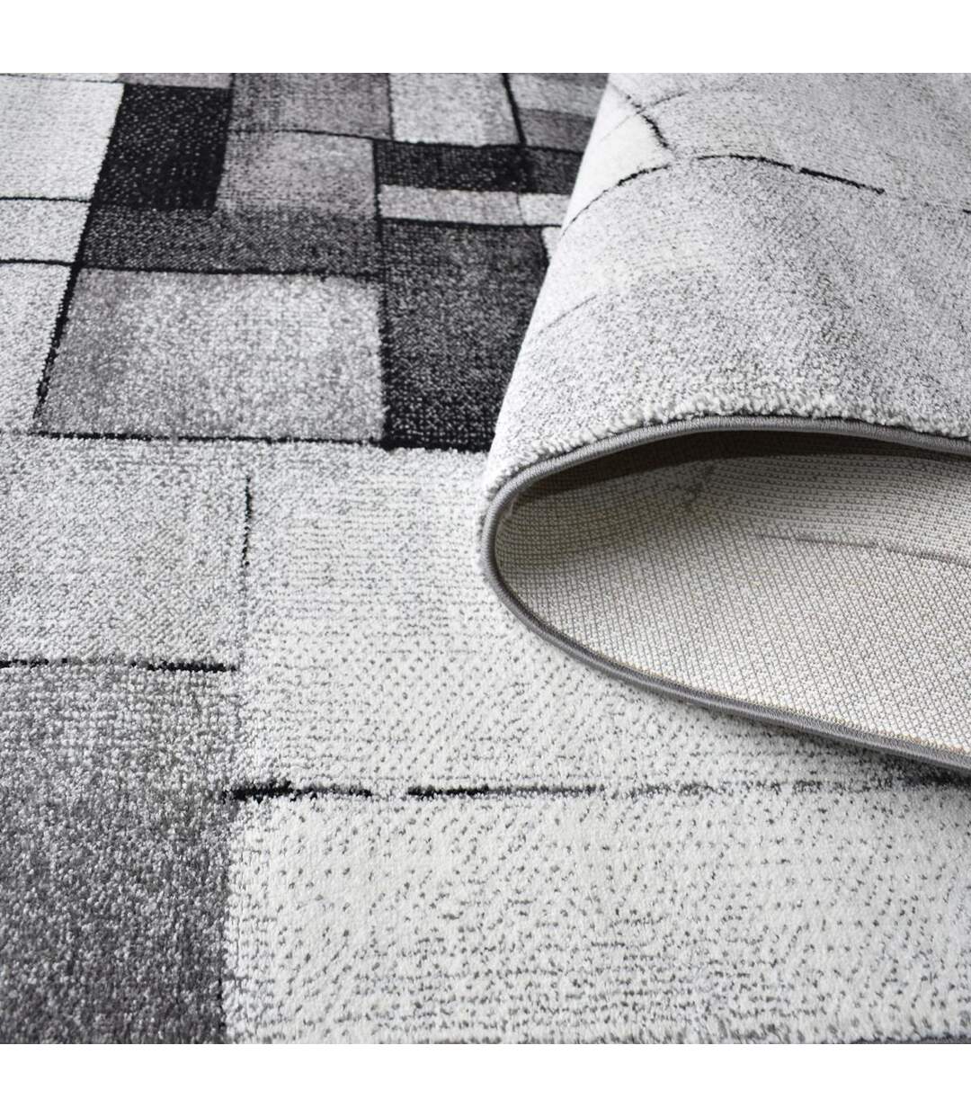 Tapis salon BELO 13 en polypropylène doux et soyeux OEKO TEX