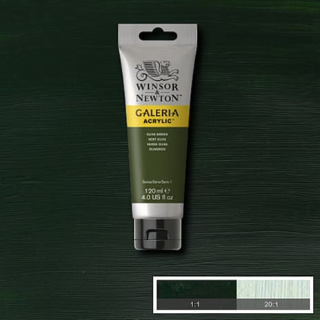 Galeria akrylmaling 120 ml - Olive Green