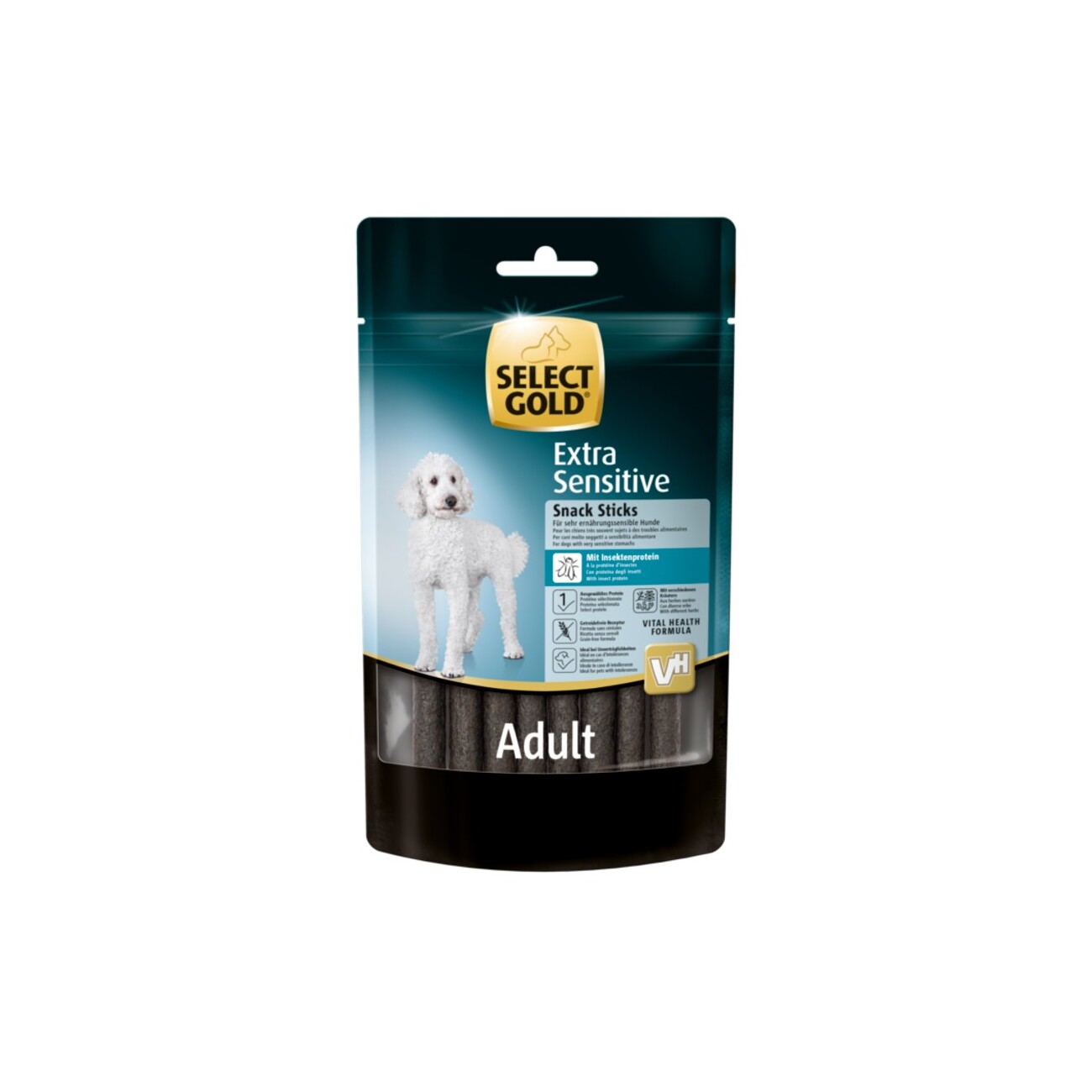 SELECT GOLD Extra Sensitive Insektensnack 70g