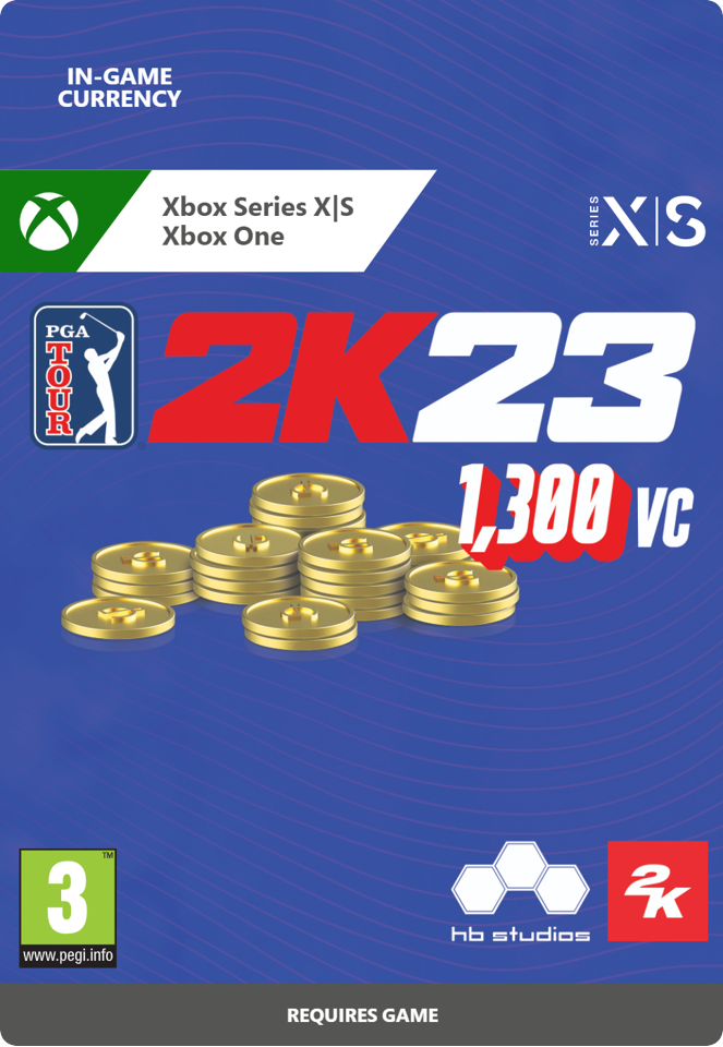 PGA Tour 2K23 - 1,300 VC Pack- Xbox One