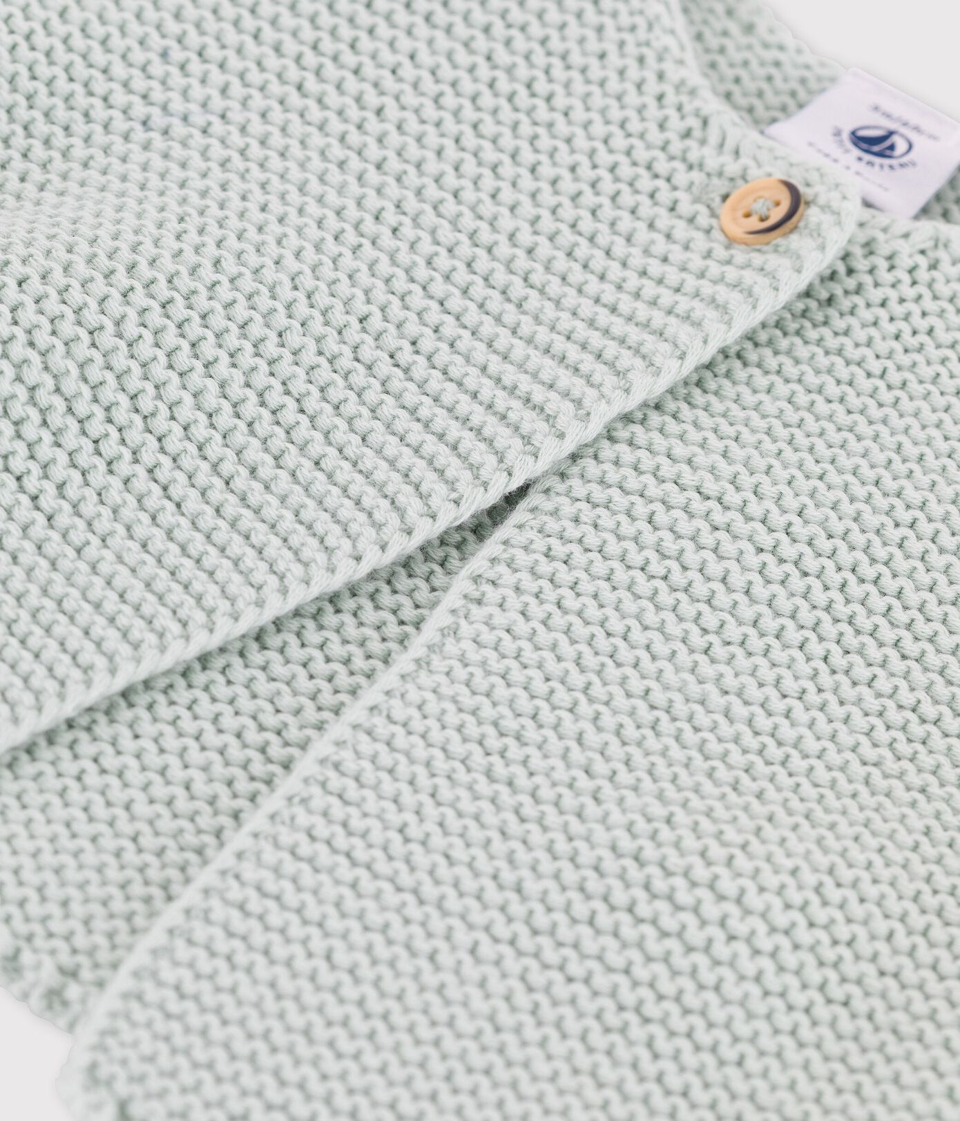 Cardigan en tricot de coton biologique bébé