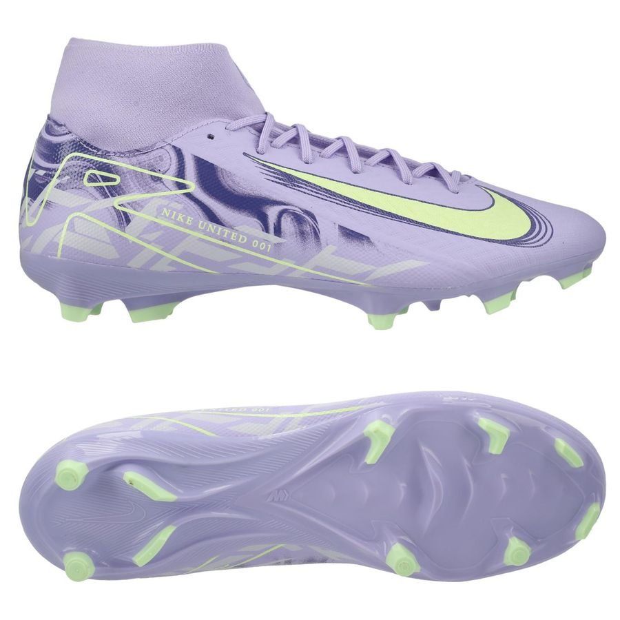 Nike Air Zoom Mercurial Superfly 10 Academy MG United - Purple Agate/Jaune Fluo