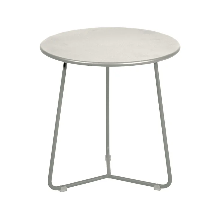 Fermob - Cocotte Beistelltisch / Hocker, Ø 34 cm x H 36 cm, lehmgrau