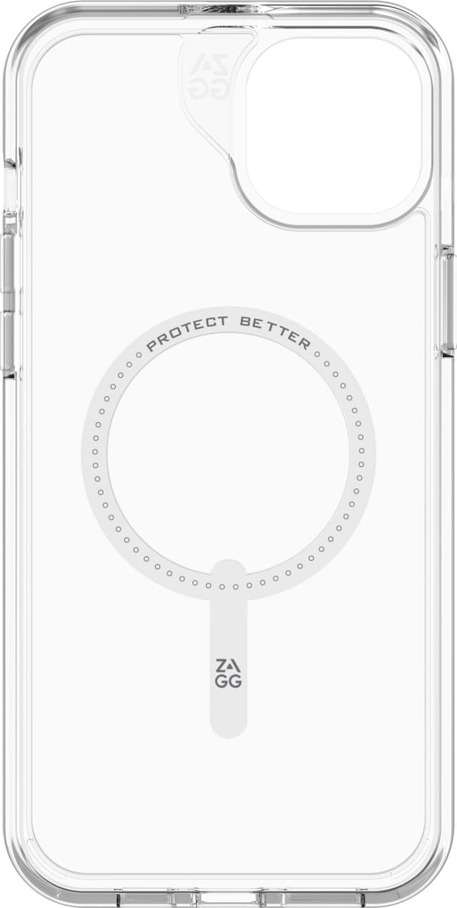Zagg iPhone 15/14 Plus Crystal Palace Snap etui (gennemsigtig)