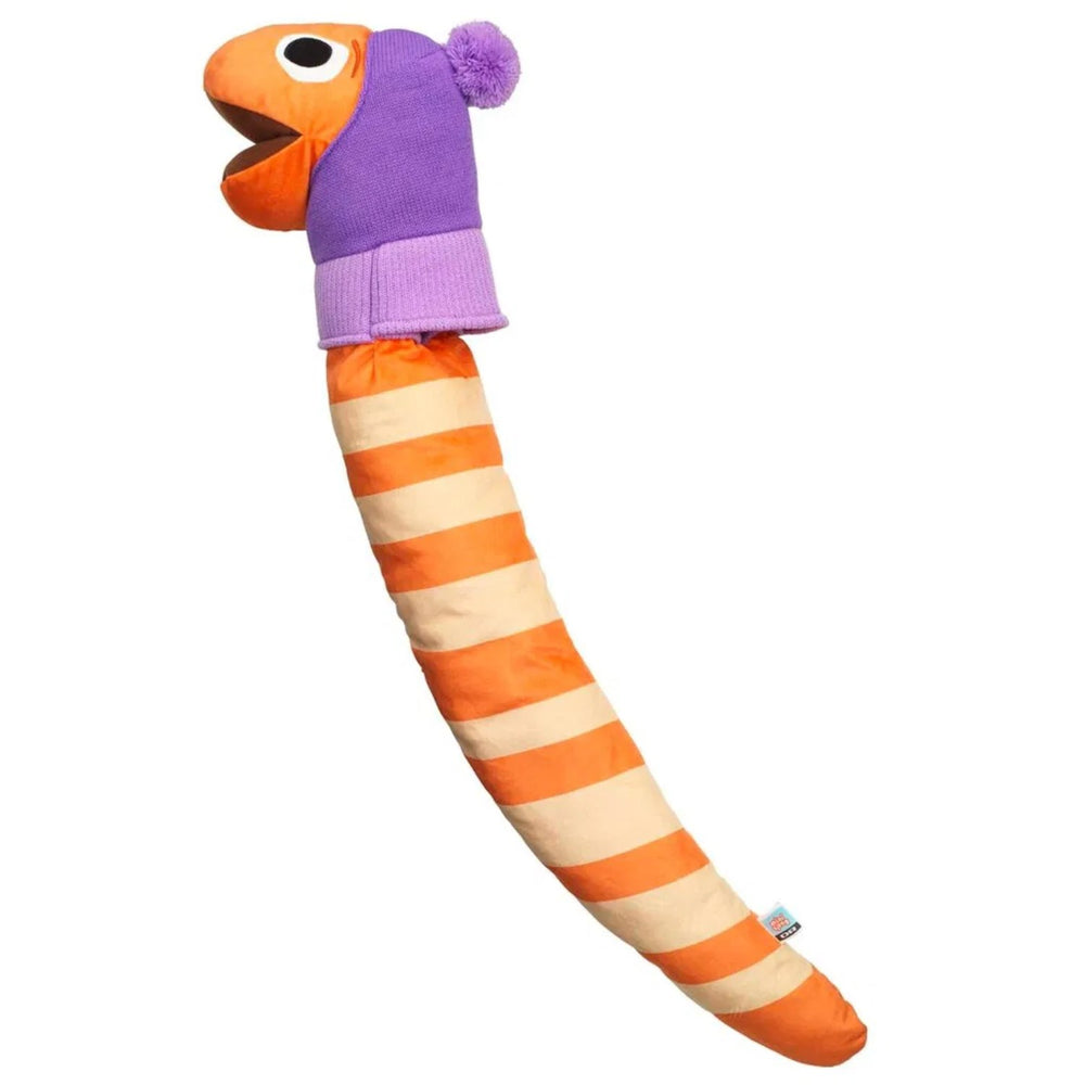 Køb DR Orm Hånddukke 80 Cm