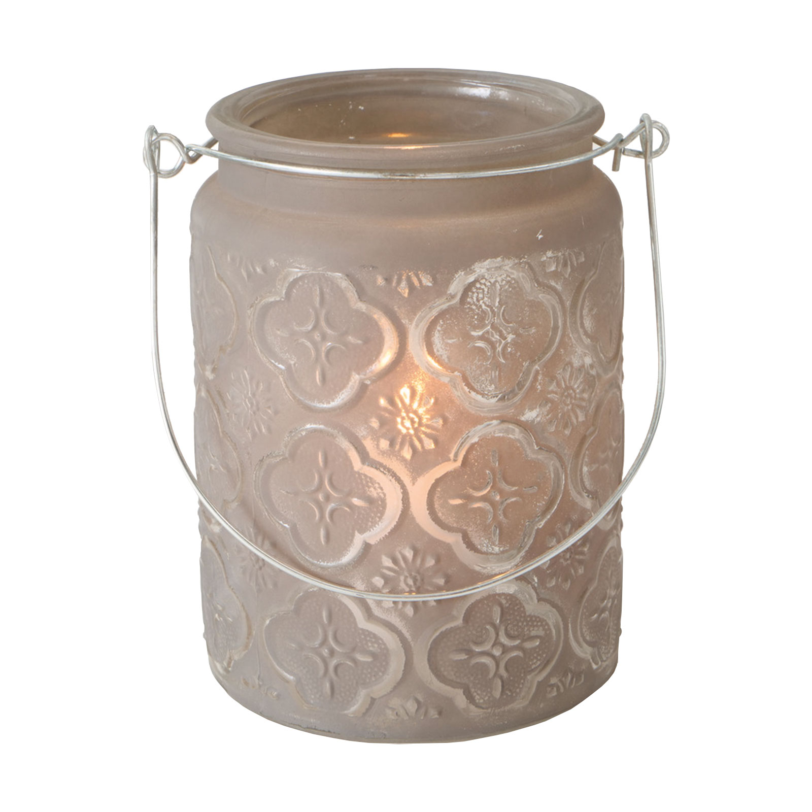 Windlicht - sortiert - Glas - 13 cm hoch