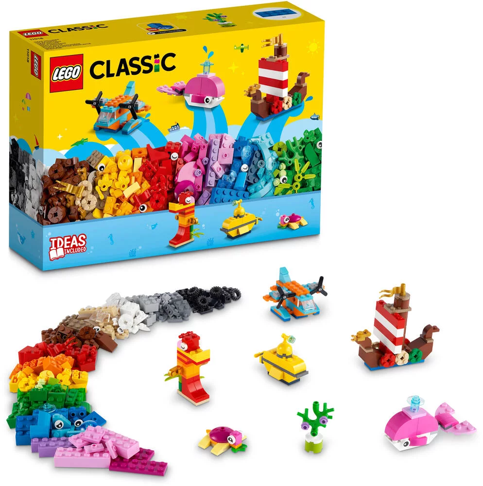 LEGO®CLASSIC 11018 -JEUX CREATIFS DANS L’OCEAN
