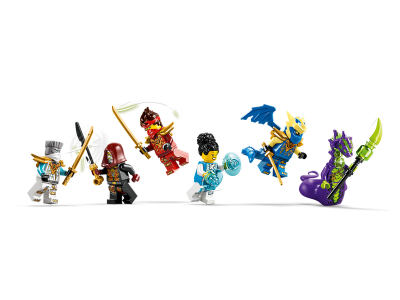 LEGO Ninjavoertuigen bij de boomhut (71857)