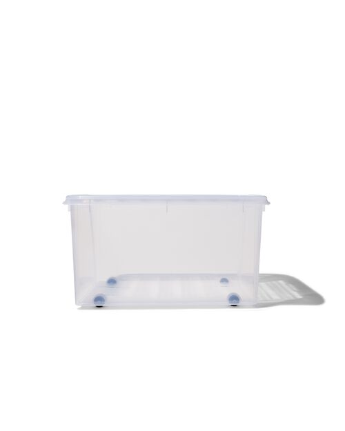 boîte de rangement 70L Paris transparent 72x40x38