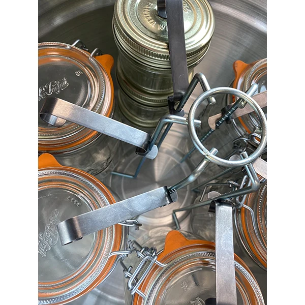 Cuiseur en aluminium 24 bocaux 1L Le Pratique