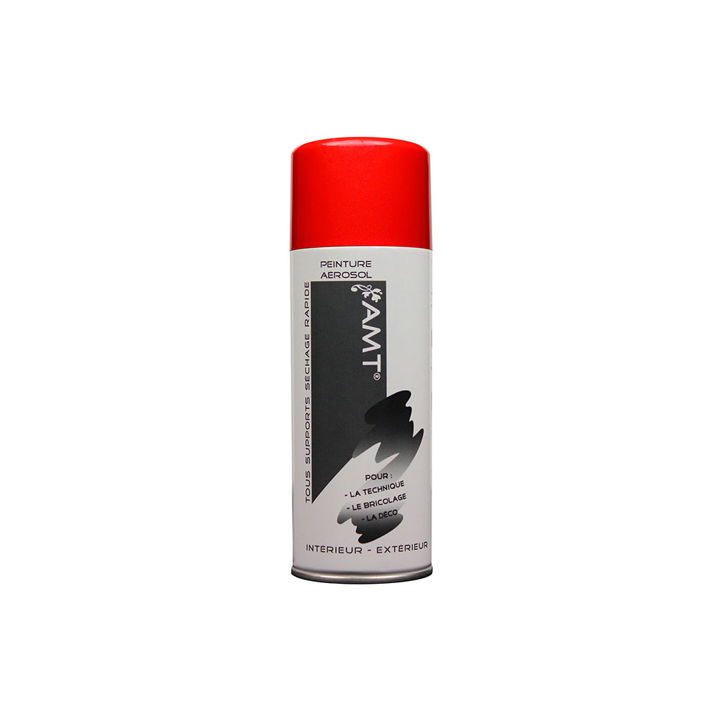 Peinture aérosol effet métallisé rouge 330ml