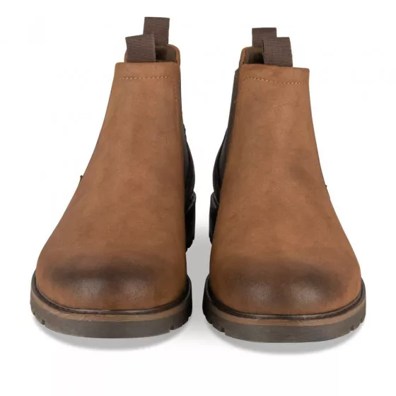 Bottines MARRON DENIM SIDE