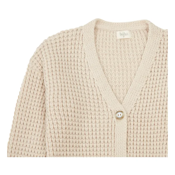 Búho Cardigan Poches | Ecru