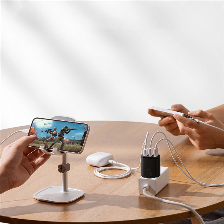 (17W) 3x USB A Ladegerät Netzteil - Schwarz