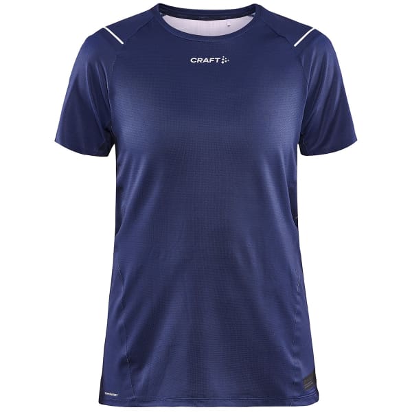 T-shirt running CRAFT PRO HYPERVENT SS TEE W BLAZE/MULTI CONC