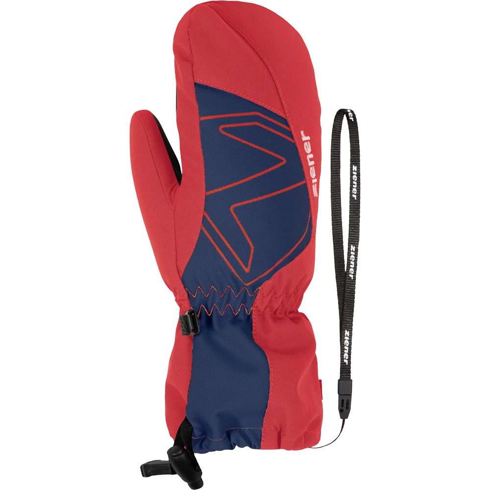 Ziener Lavalino AS® AW Mitten Junior Fäustlinge Kinder fiery red