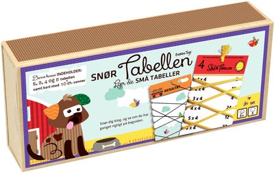 Barbo Toys Wacky Wonders Snøringstabell