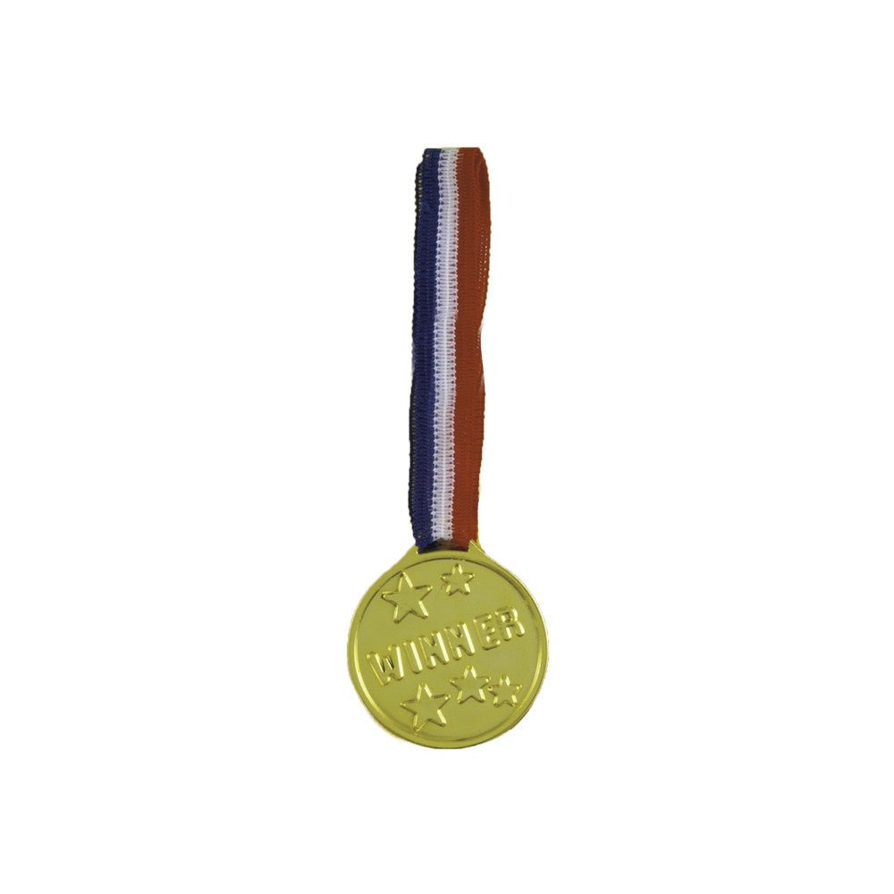 Uitdeelcadeautjes Medailles Goud 13cm 24st