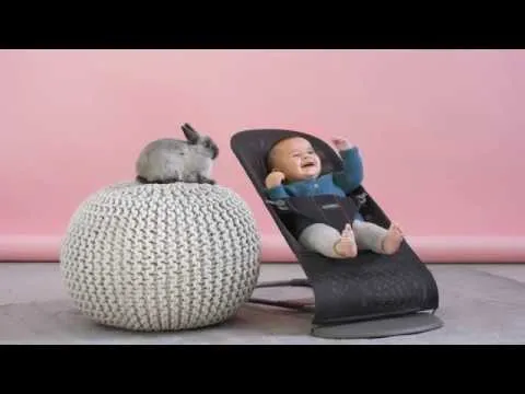 Babybjorn Siège Berçant Bliss 3D Jersey - Gris