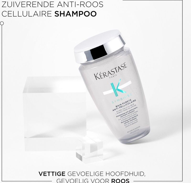 Kérastase - Symbiose - Anti-Roos Shampoo - Voor Vette Hoofdhuid - 250 ml