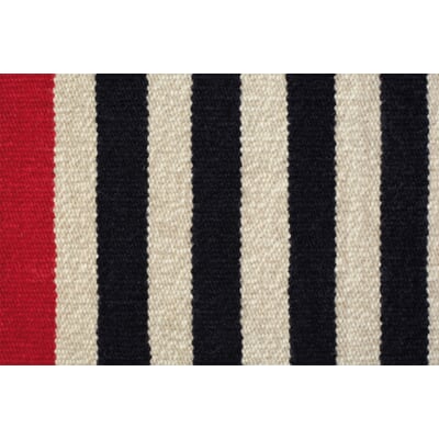 Teppich Rosemary, Groß, Schwarz / Beige