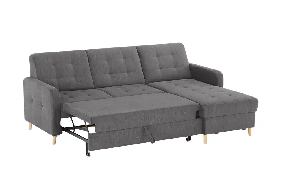 Ecksofa Venus Anthrazit rechts