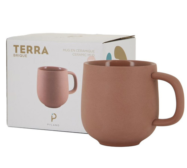Mug Terra Brique 33 cl - PYLANO