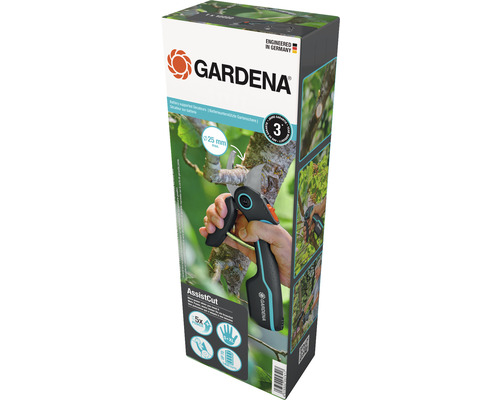Gardena AssistCut accu tuinschaar, 25 mm snijdiameter, met USB-C kabel 12222-30