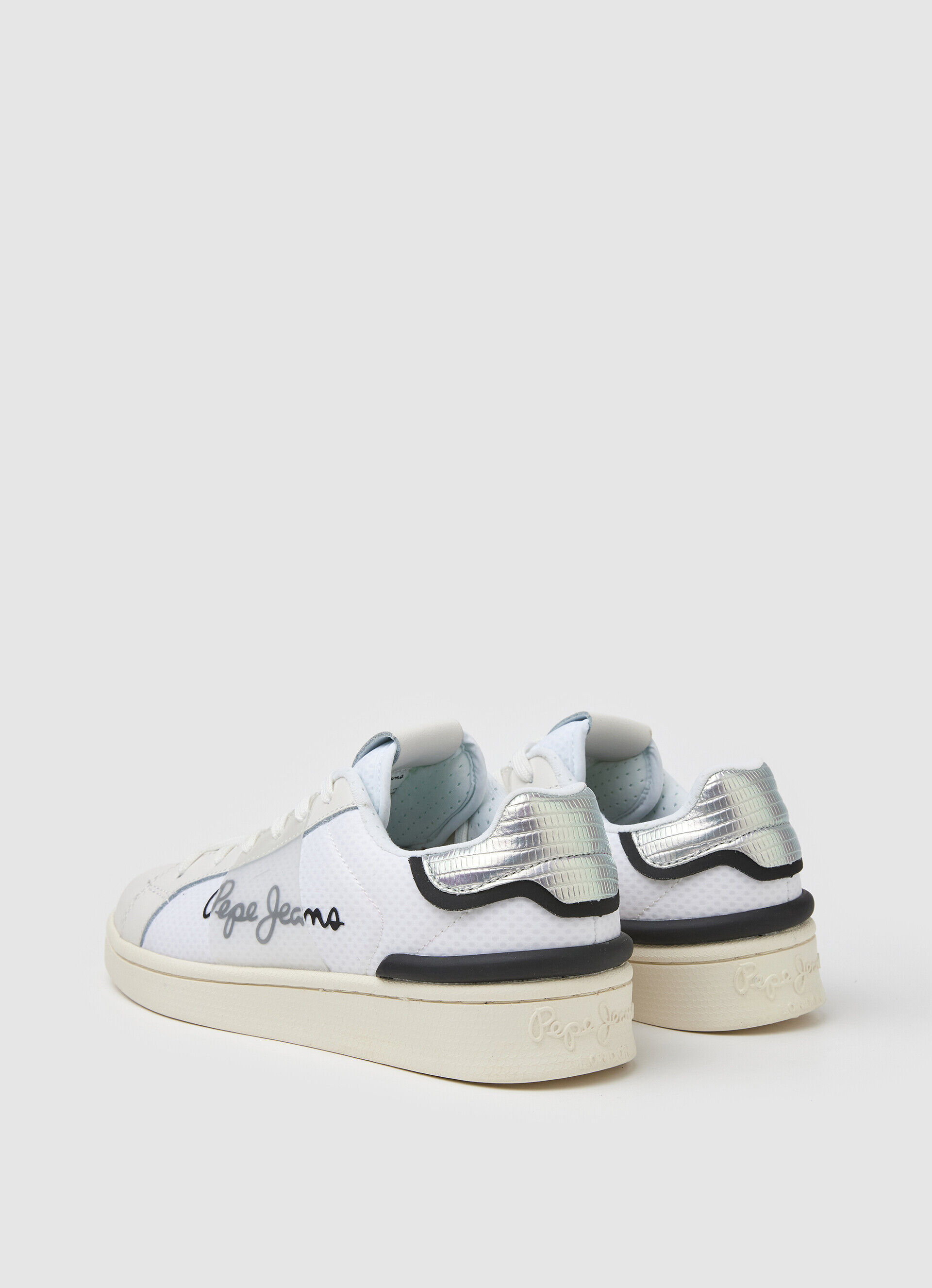 Tênis Milton Mesh Combination - branco
