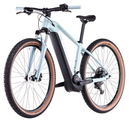 VTT Électrique Semi-Rigide Cube Reaction Hybrid Performance 500 Shimano Cues 9V 500 Wh 27.5'' Bleu Sky Light 2025