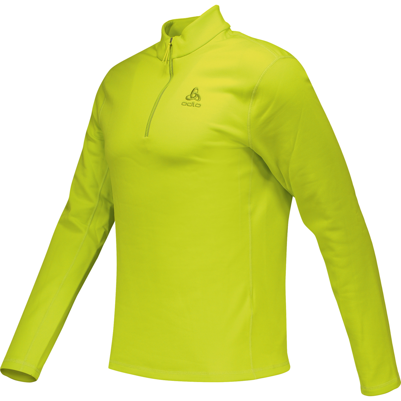 Odlo Herren-Midlayer 1/2 Zip Berra L, hellgrün