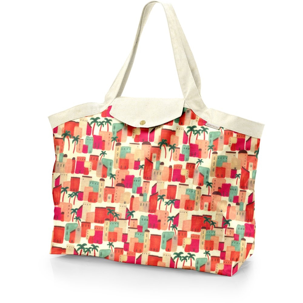 Grand Sac Cabas En Tissu Médina