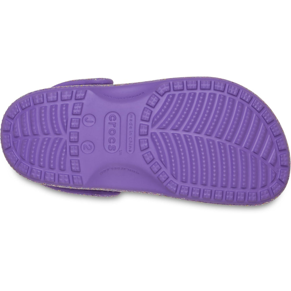 Køb Crocs Purple Classic Fantasy Glitter Clog K Ppl