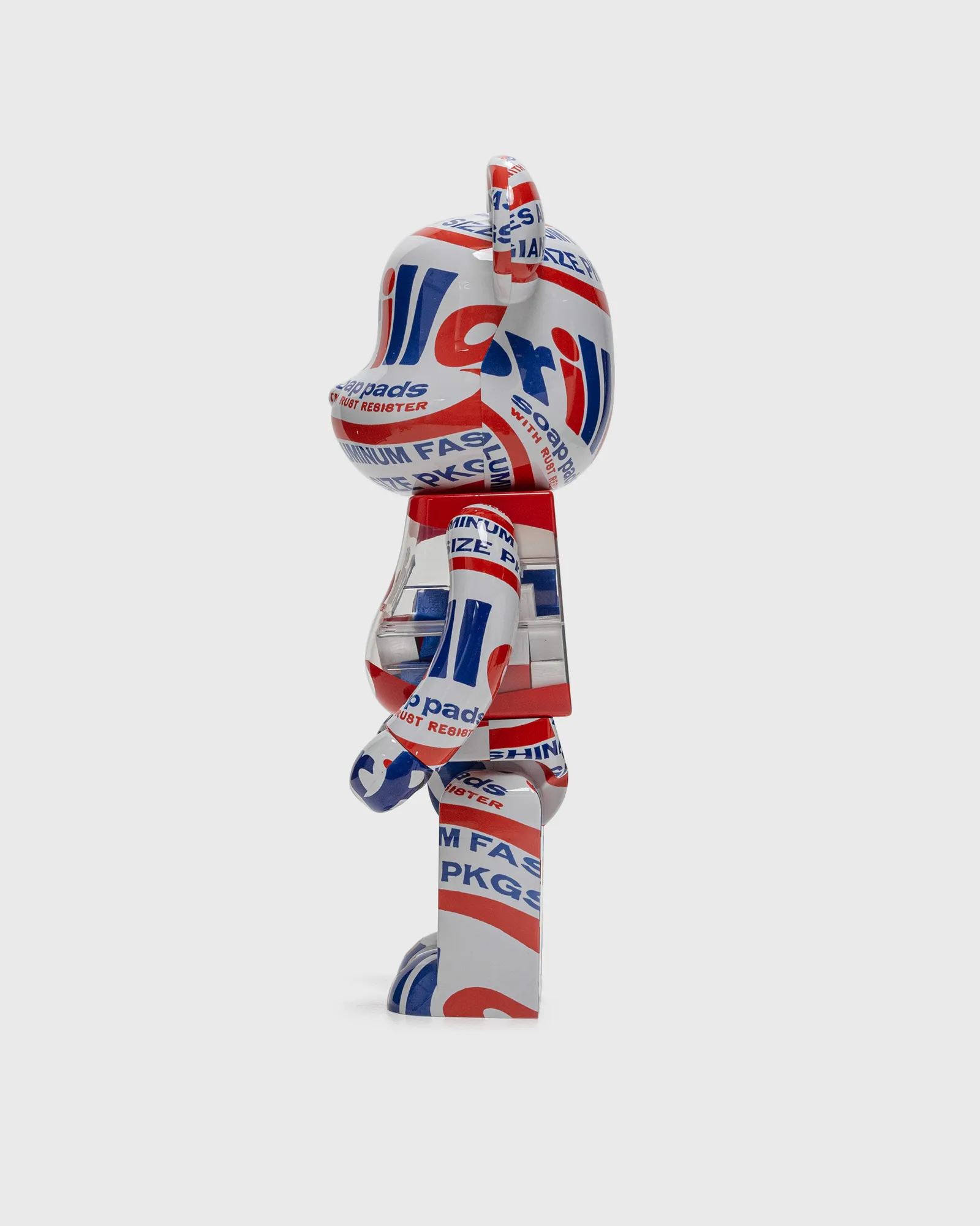 MEDICOM BEARBRICK 1000% ANDY WARHOL BRILLO 2022