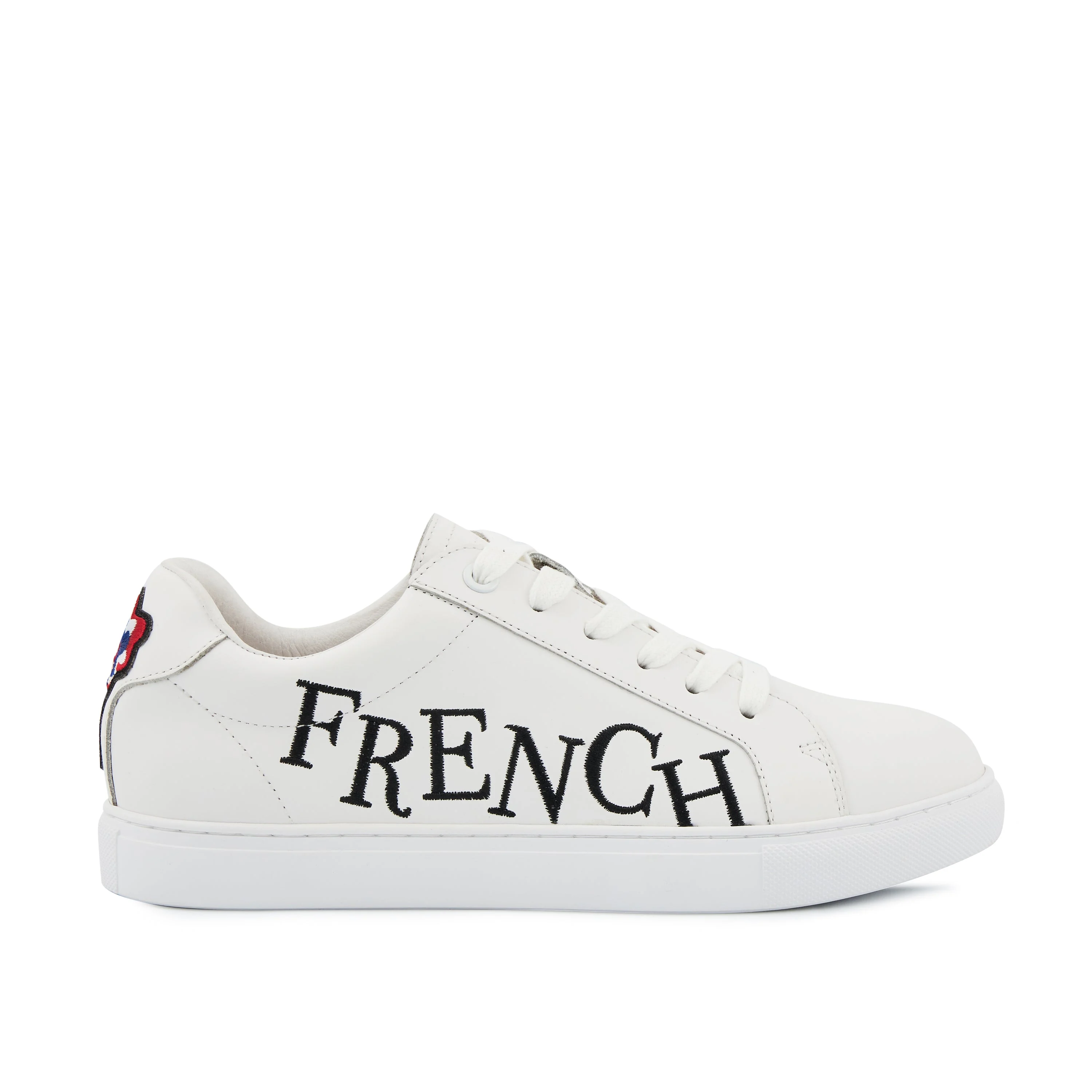 SIMONE MOULIN FRENCH CANCAN - Sneakers en cuir | Blanc