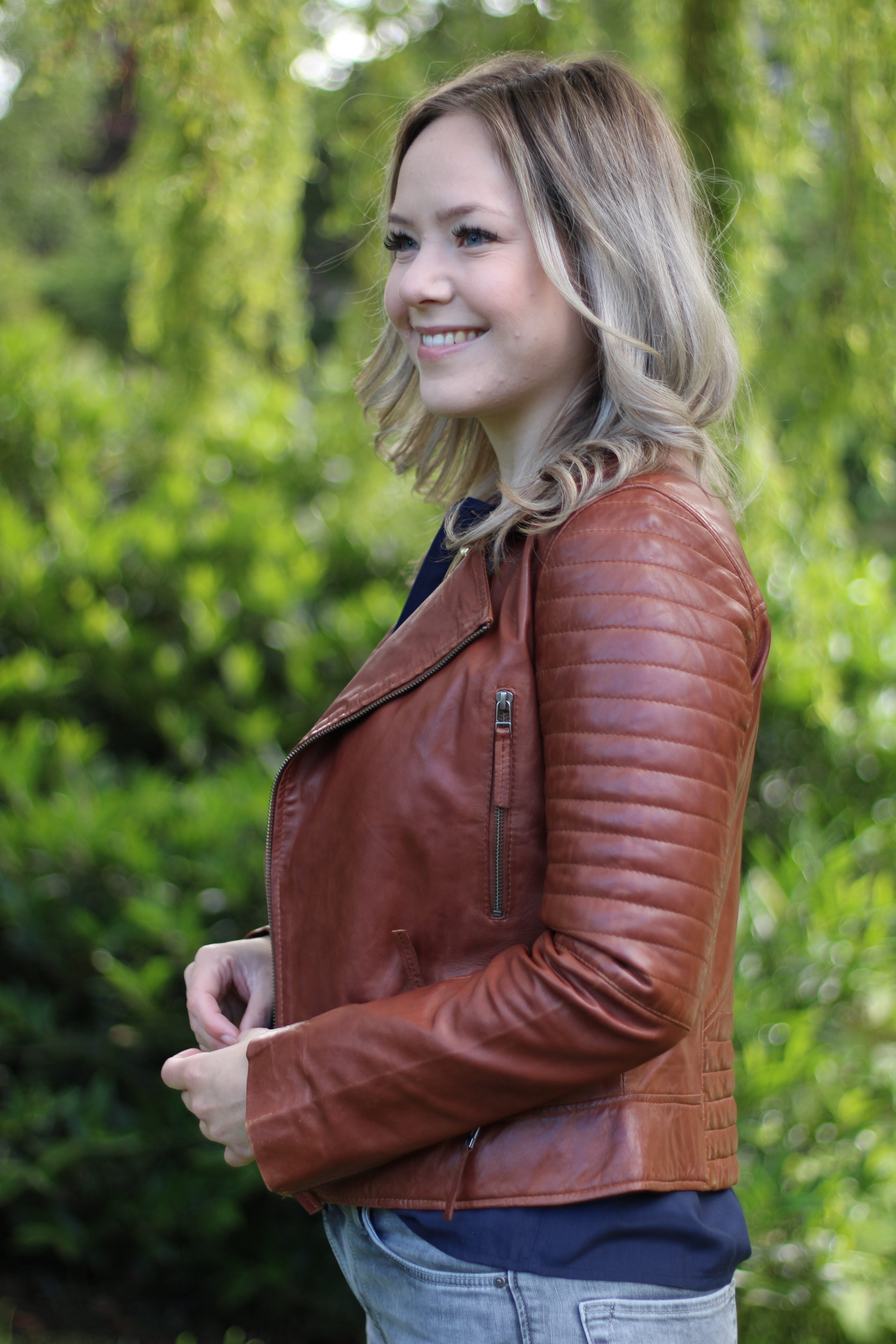 Chabo - Biker Jacket - Camel