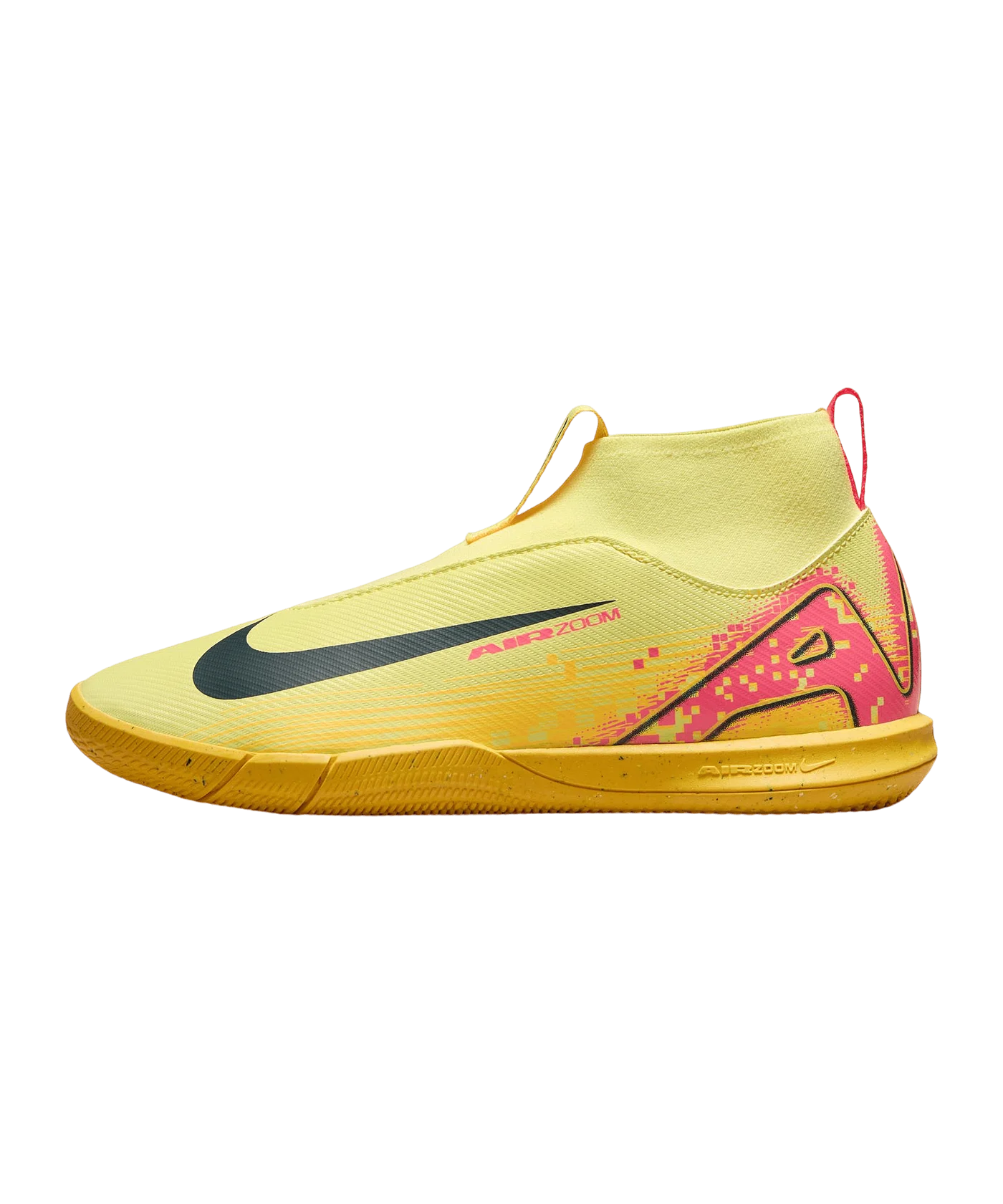 Nike Jr Air Zoom Mercurial Superfly X Academy IN Mbappe Signature Kids Orange Blau F800