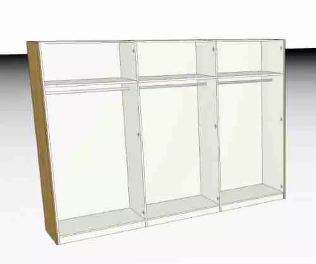 Kleiderschrank Miami 307 x 220 cm
