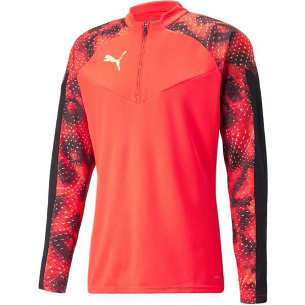 Puma Camisola Individualfinal Wc 1/4 Zip Top 65821348 L Vermelho