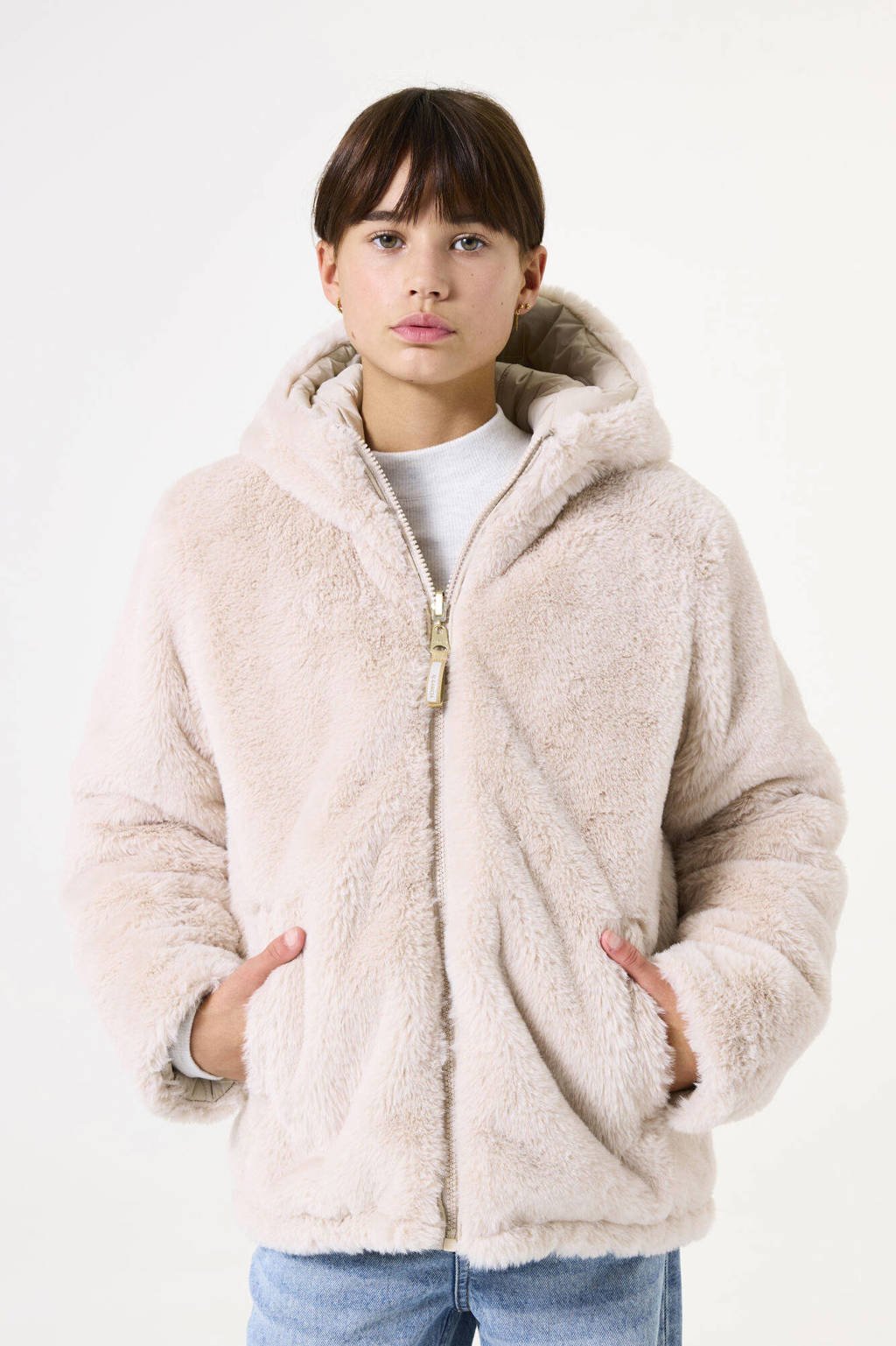 Garcia reversible jas ecru